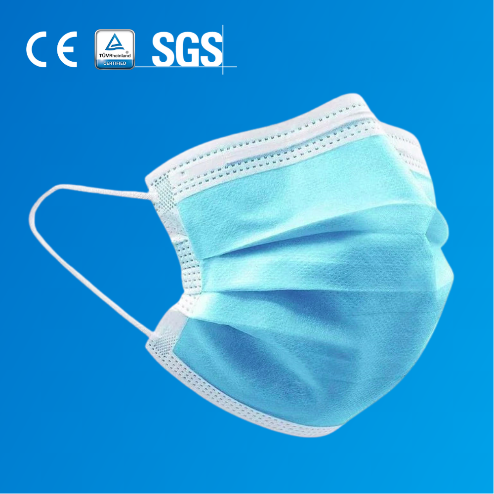 200 MASCHERE MEDICHE MONOUSO
Classe I Tipo II, 50 pz, rapporto di prova SGS