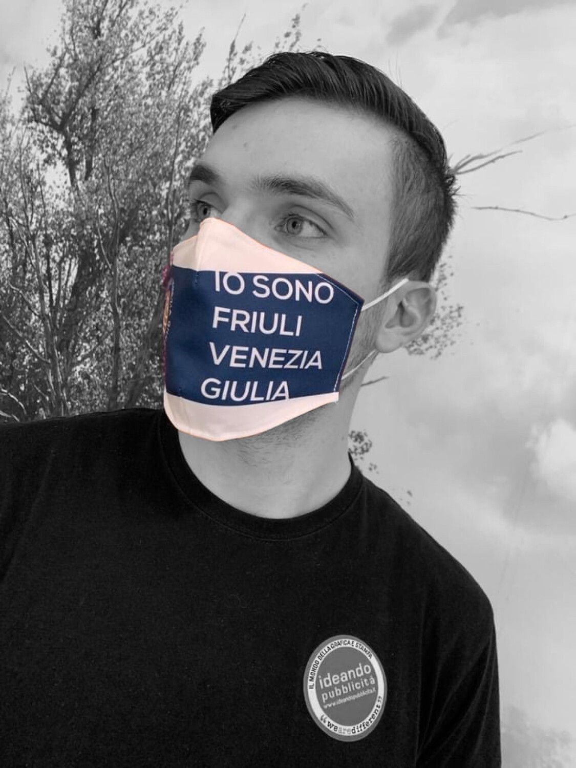 Mascherina Protettiva Personalizzata con la tua Grafica
