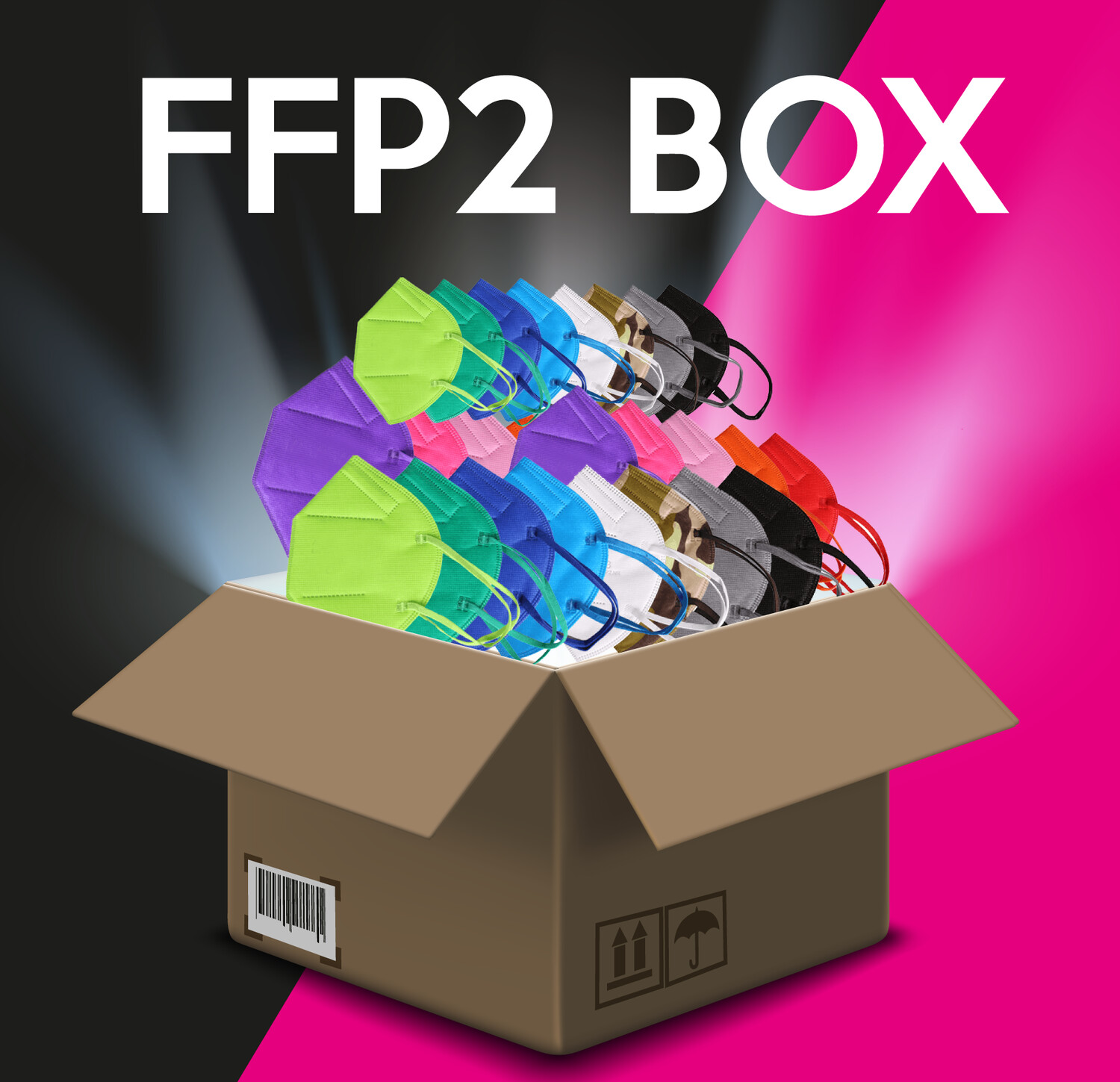 FFP2 Mascherine box 30 pz - Offerta Risparmio