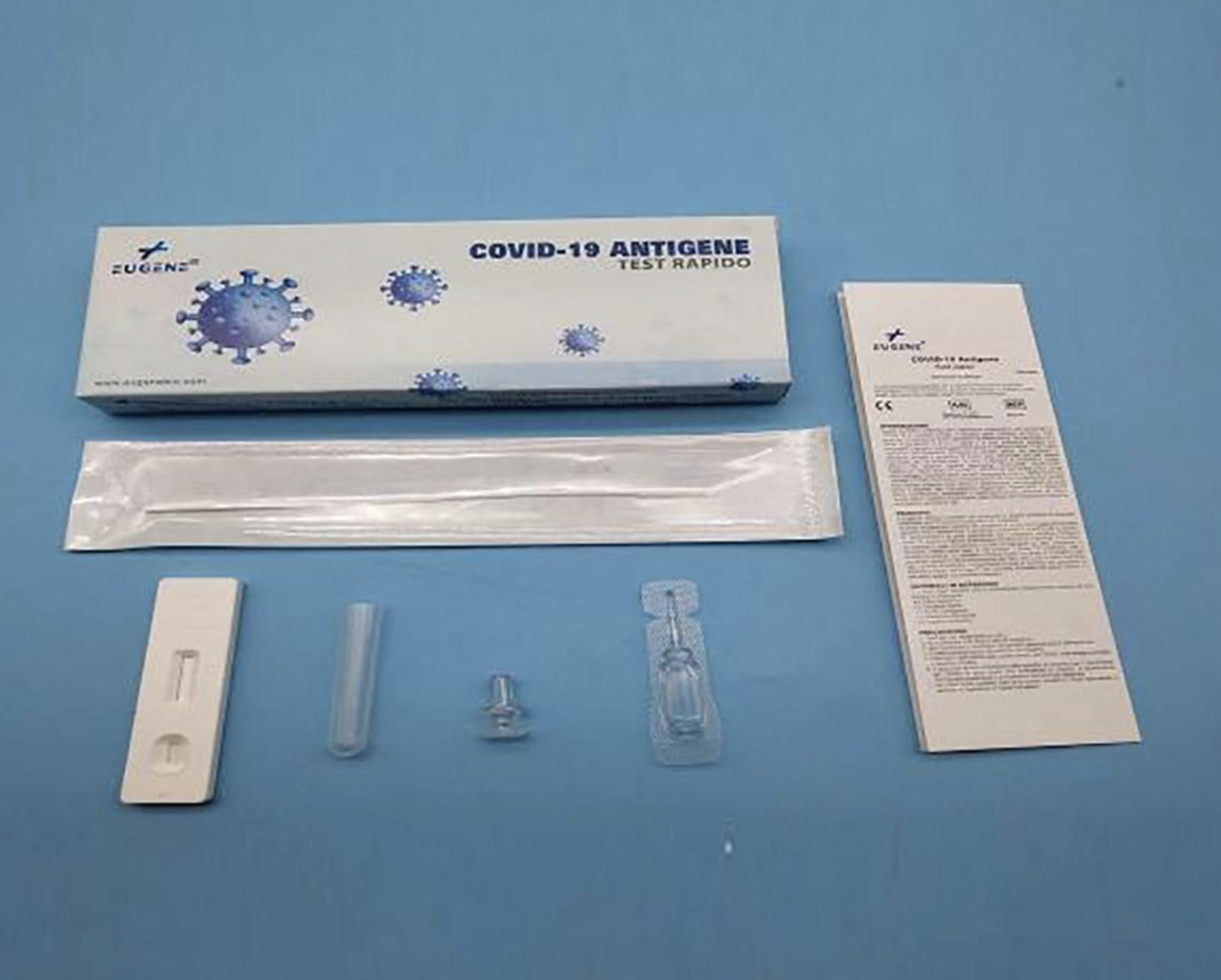 Test tampone rapido Covid-19 antigen rapid test (1pz box) singolo monouso