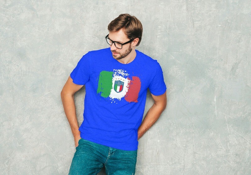 T-SHIRT UNISEX ITALIA CAMPIONI EURO2020 ver.2