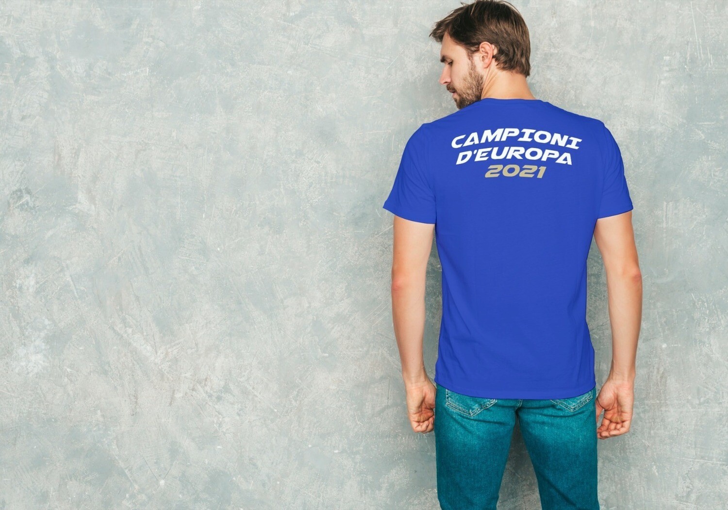 T-SHIRT UNISEX ITALIA CAMPIONI EURO2020 ver.3