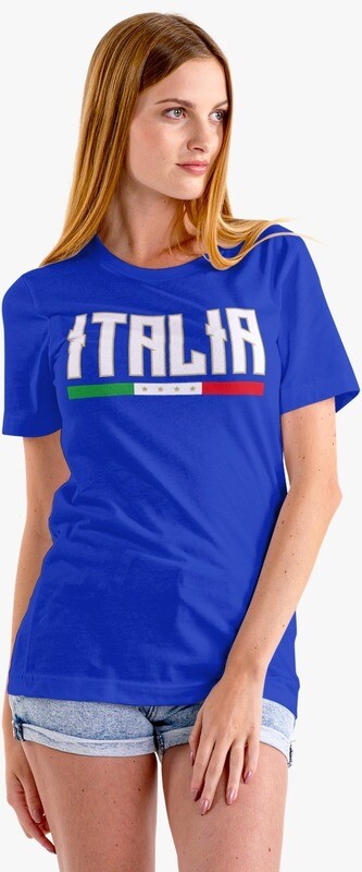 T-SHIRT DONNA ITALIA CAMPIONI EURO2020 ver.3