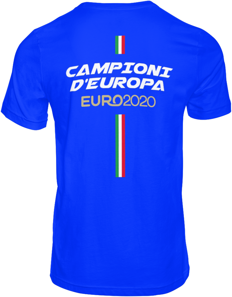 T-SHIRT BAMBINO ITALIA CAMPIONI EURO2020 ver.1