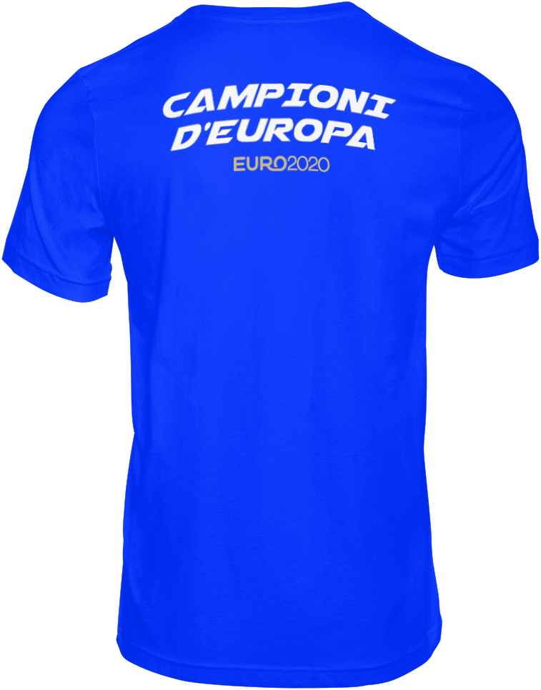 T-SHIRT BAMBINO ITALIA CAMPIONI EURO2020 ver.3