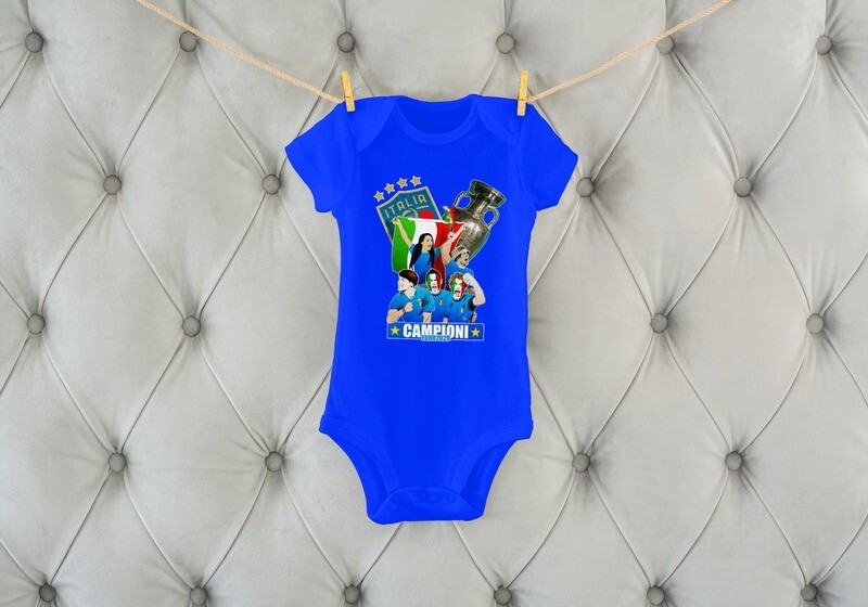 BODY NEONATO ITALIA CAMPIONI EURO2020 Limited Edition