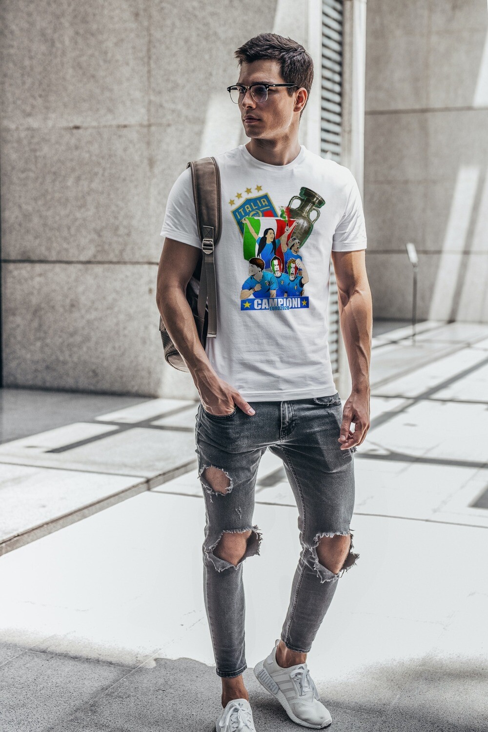 T-SHIRT UNISEX ITALIA CAMPIONI EURO2020 Limited Edition