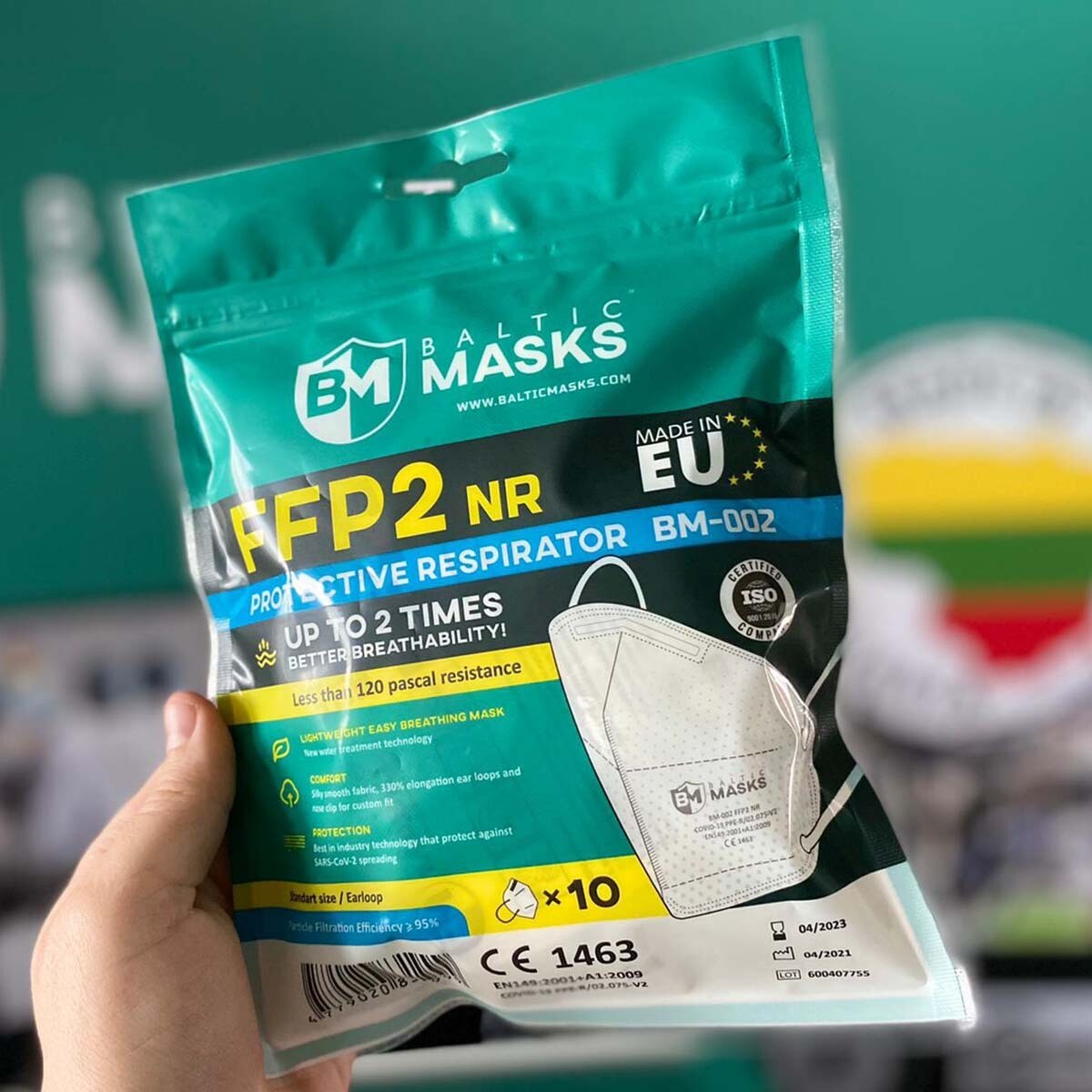 1600 pz FFP2 made in EU, con certificazione CE - OFFERTA Risparmio