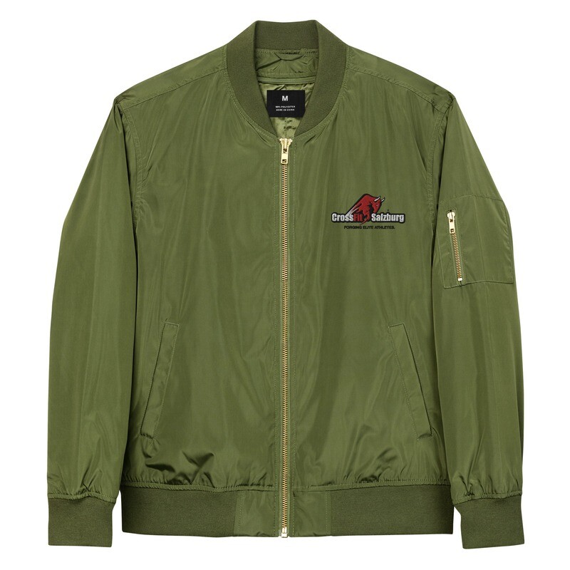 CrossFit Salzburg Premium recycled bomber jacket