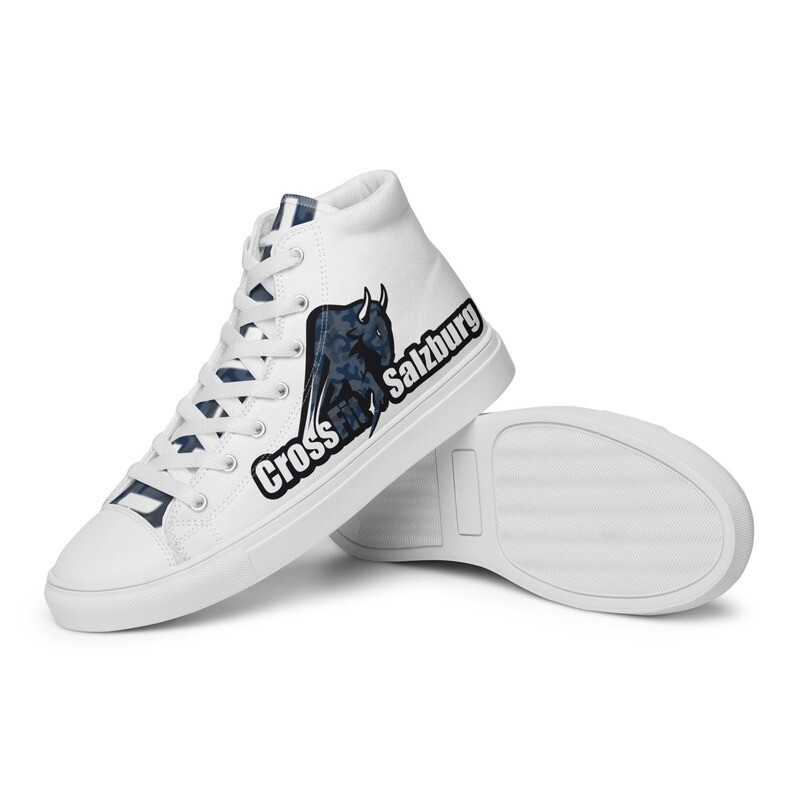 Men’s high top canvas shoes