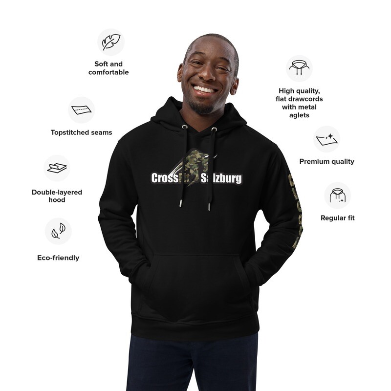 Premium eco hoodie CAMO BULL