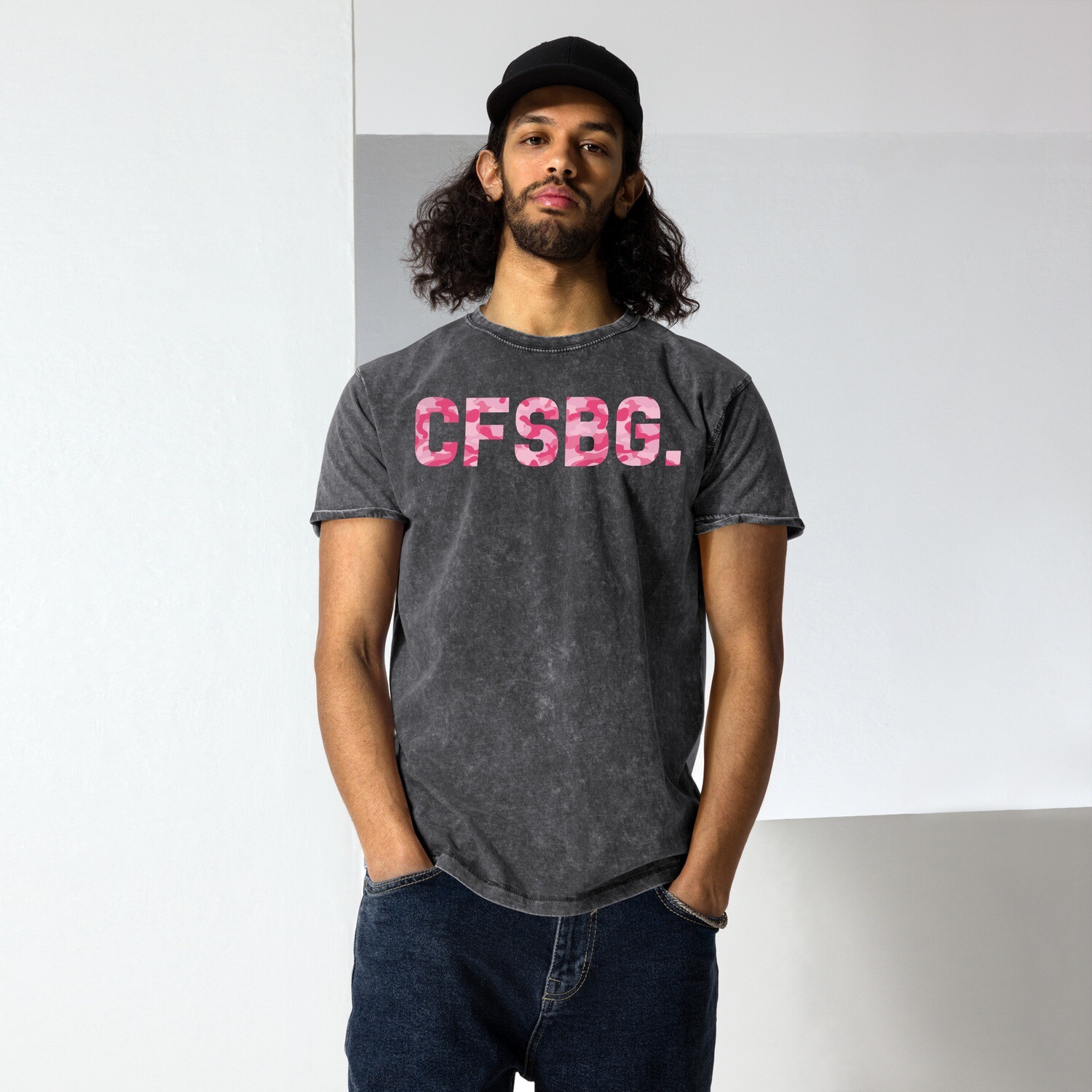 Denim T-Shirt CFSBG PINK