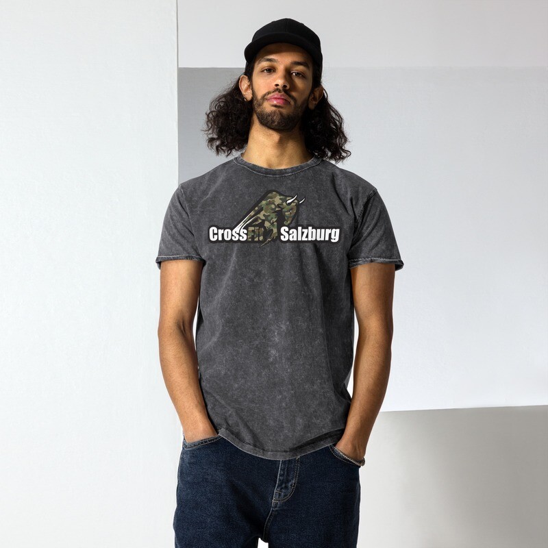 Denim T-Shirt CAMO BULL