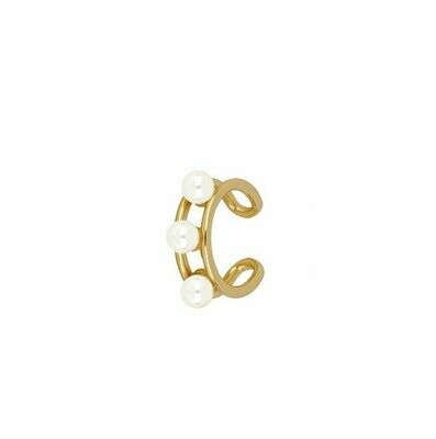 Earcuff Perlas