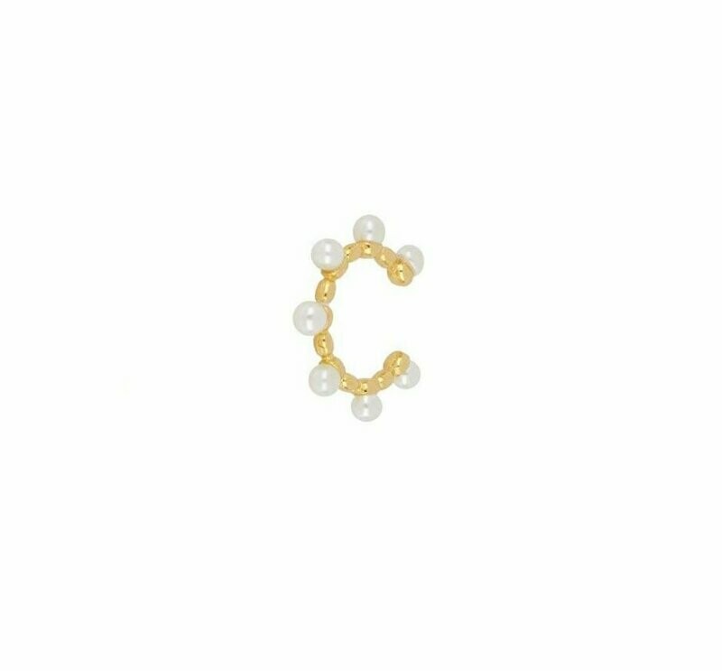 Mini-earcuff Perlitas