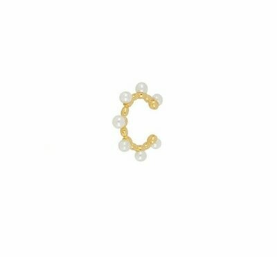 Mini-earcuff Perlitas