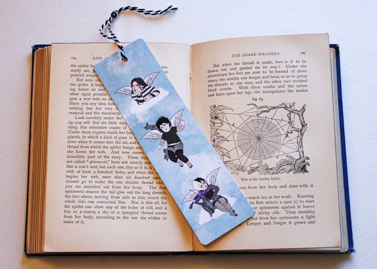 Goth Cherub Bookmark Goth Cherub Bookmark