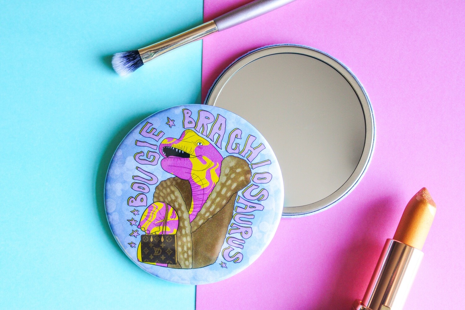 Bougie Brachiosaurus 76mm Pocket Mirror Bougie Brachiosaurus 76mm Pocket Mirror