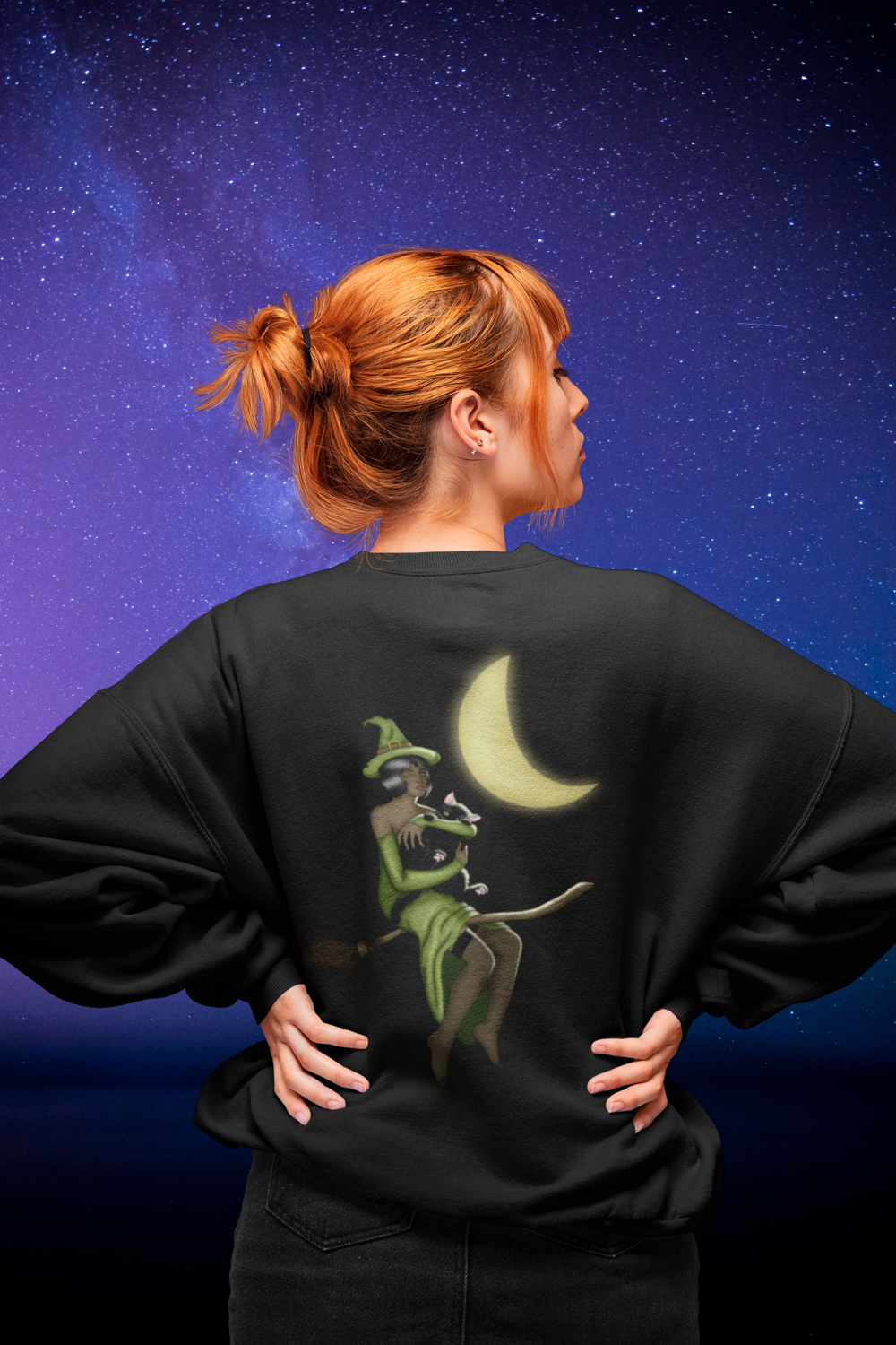 Witch and Sidekick - Traditional Witches Club - Unisex Sweatshirt