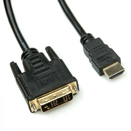 Кабель HDMI A v1.4 - DVI 1,8 м.