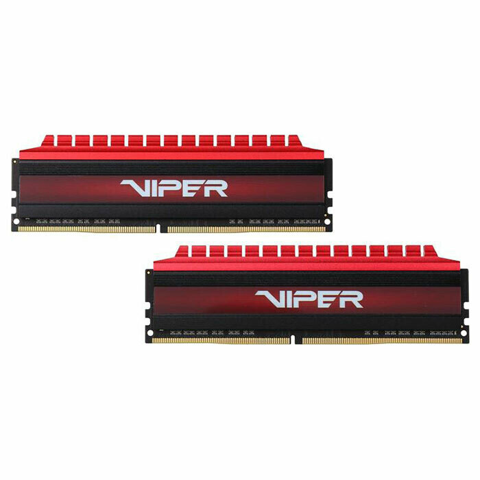 Модуль памяти PATRIOT Viper 4 Red DDR4 3200MHz 16GB Kit 2x8GB (PV416G320C6K)