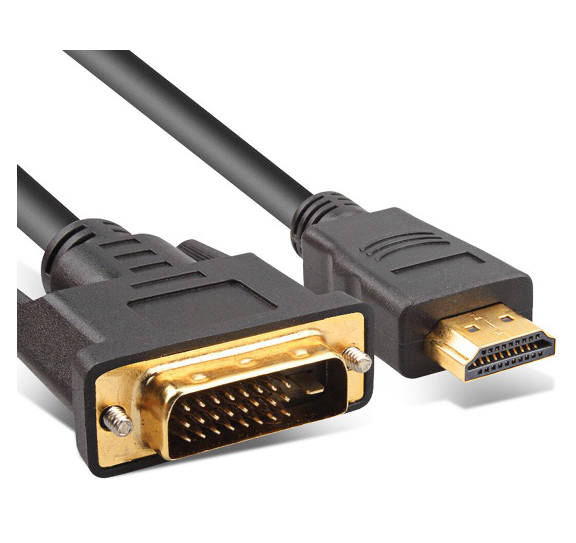 Кабель HDMI A вилка - DVI-D вилка, длина 2 м