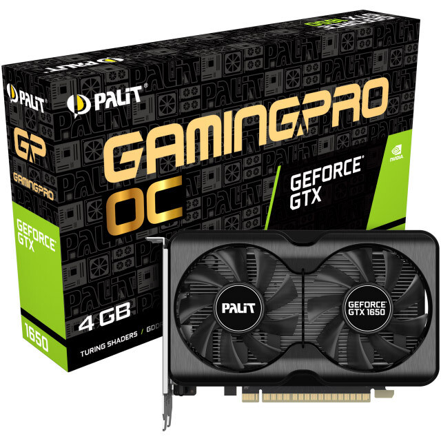 Видеокарта Palit GeForce GTX 1650 Gaming Pro  [NE6165001BG1-166A]