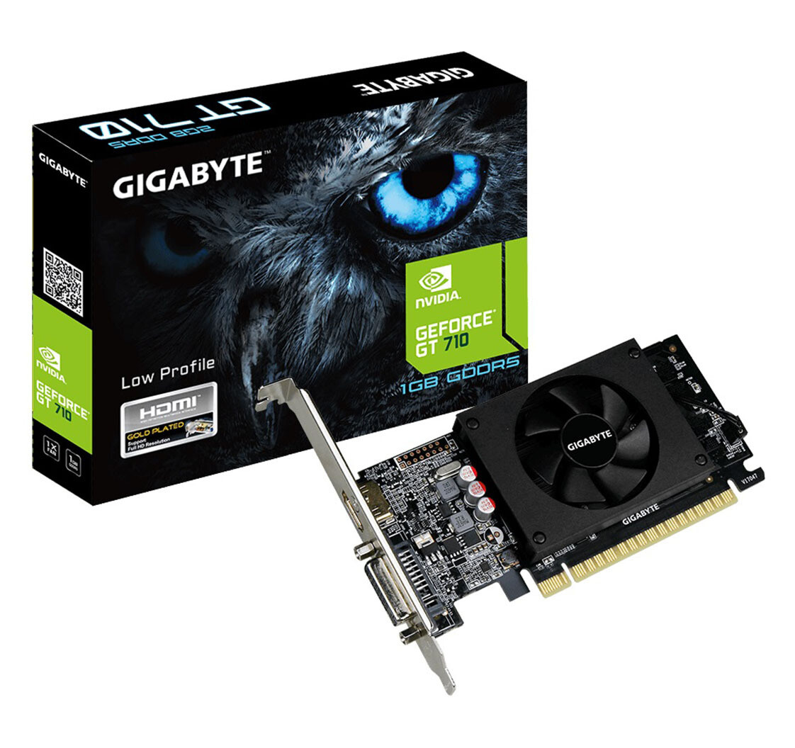 Видеокарта GIGABYTE GeForce GT 710 [GV-N710D5-1GL Rev2.0]