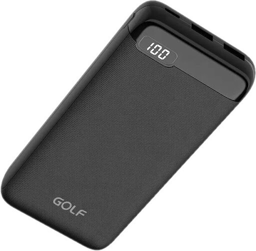 Внешний аккумулятор GOLF LCD22 Powerbank 20000 mah