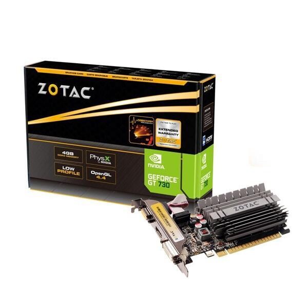 Видеокарта ZOTAC GeForce GT 730 4GB Zone Edition (ZT-71115-20L)