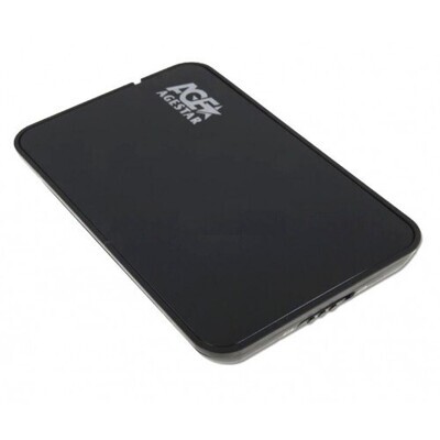 Внешний карман для SSD/HDD 2.5" USB2.0 AgeStar SUB2A8 (Black) SATA
