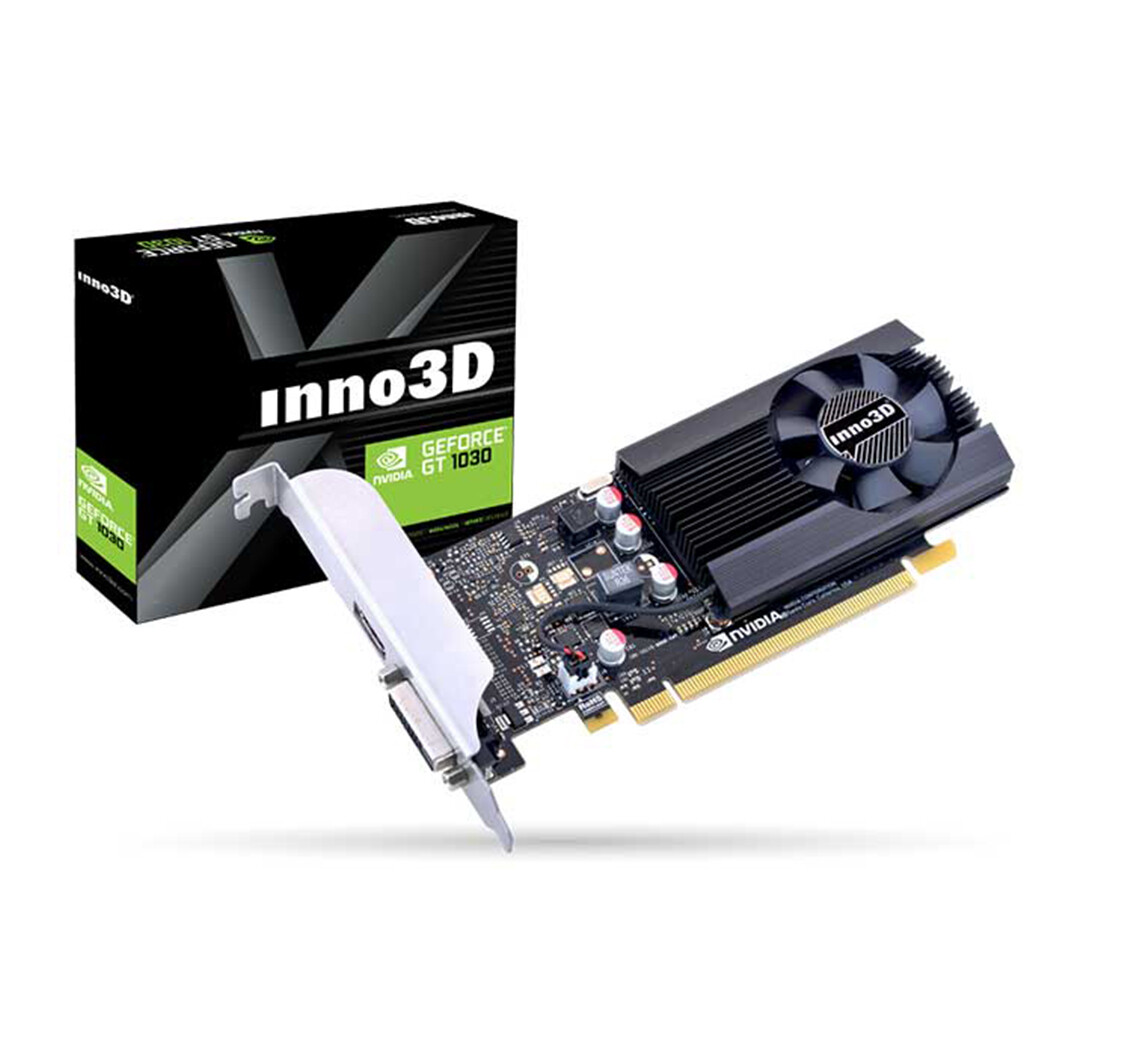 Видеокарта INNO3D GeForce GT 1030 LP [N1030-1DDV-E5BL]