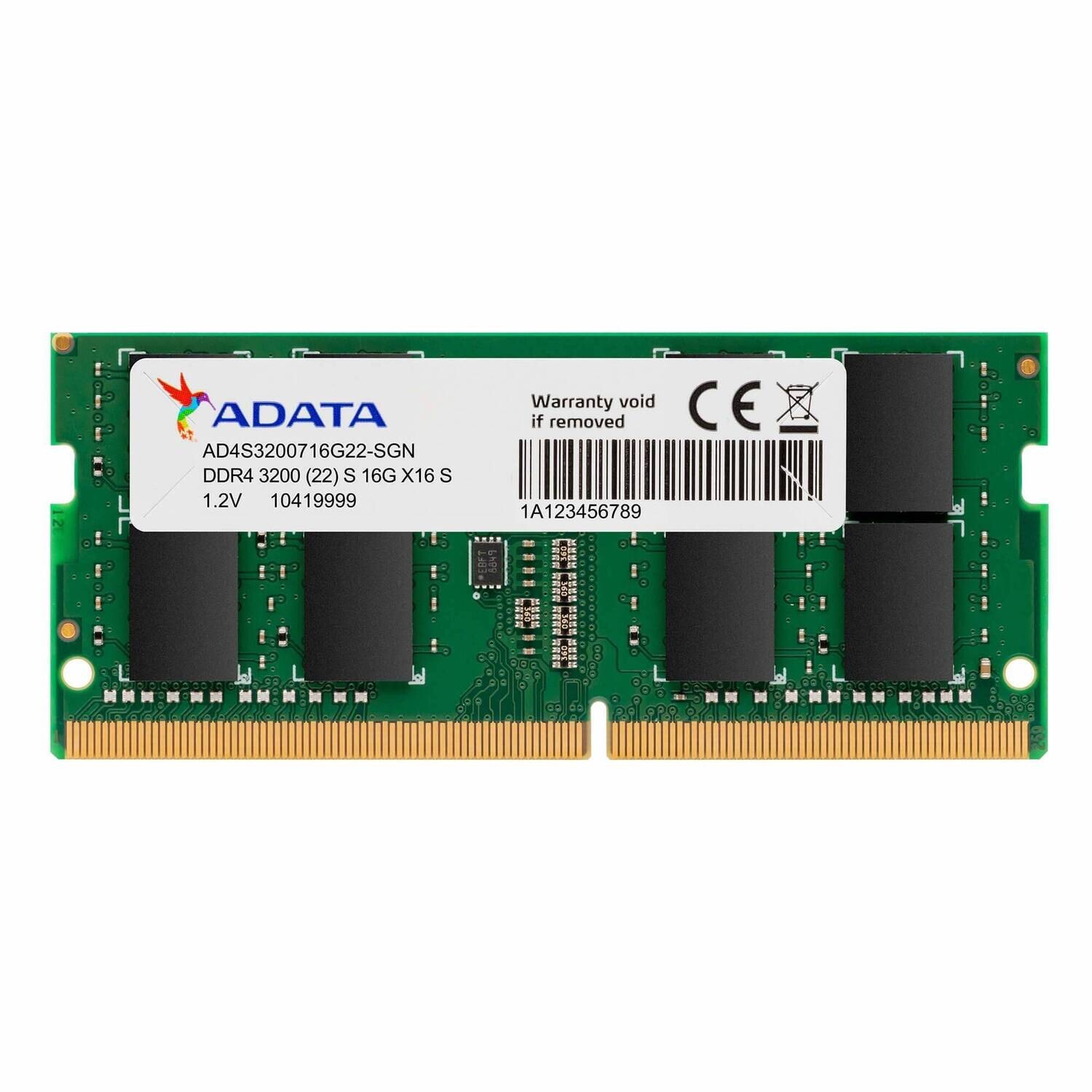 Оперативная память SODIMM A-Data [AD4S32008G22-SGN] 8 ГБ