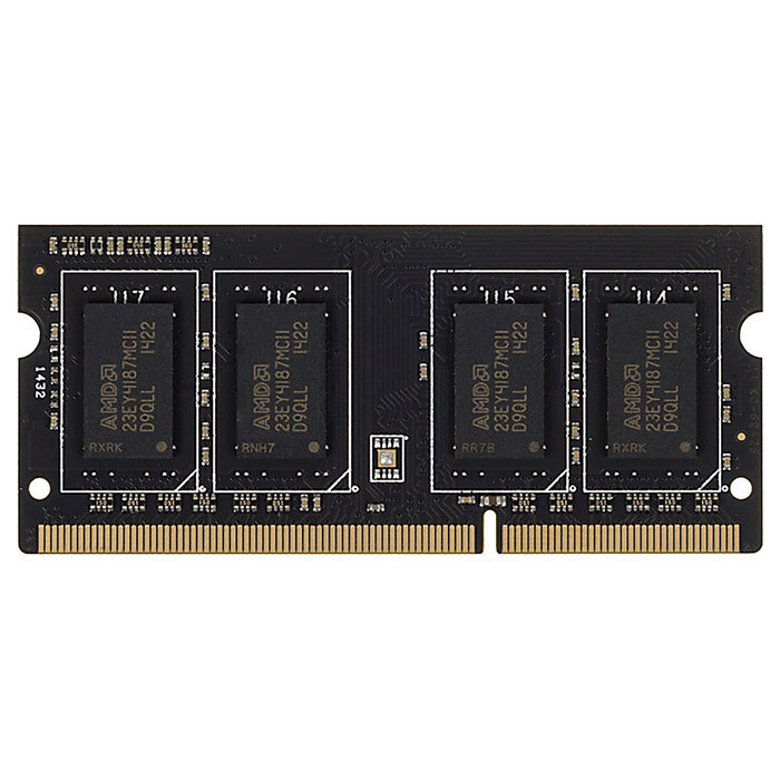 Модуль памяти AMD Radeon R5 Entertainment SO-DIMM DDR3 1600MHz 4GB (R534G1601S1S-U)