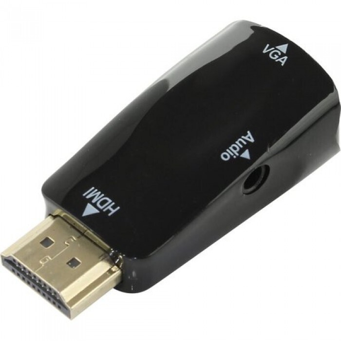 Адаптер HDMI to VGA c аудио(без кабеля)