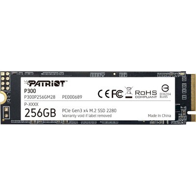 SSD PATRIOT P300 256GB M.2 NVMe (P300P256GM28)