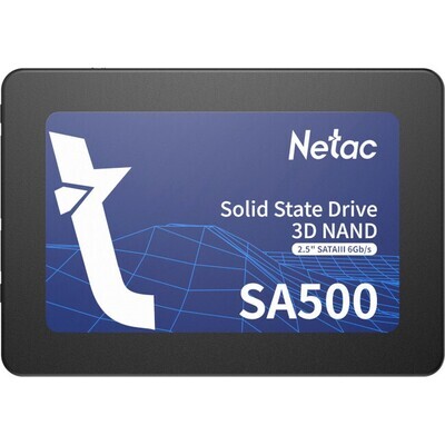 SSD NETAC SA500 256GB 2.5" SATA (NT01SA500-256-S3X)