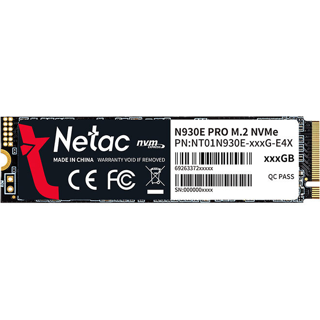 SSD NETAC N930E Pro 128GB M.2 PCIe (NT01N930E-128G-E4X)