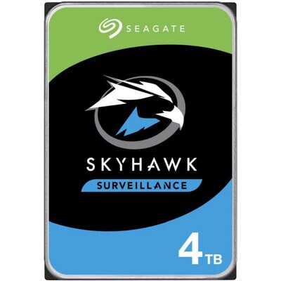 Жёсткий диск 3.5" SEAGATE SkyHawk 4TB SATA/256MB (ST4000VX013)