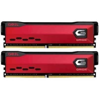 Оперативная память GeIL DDR4 16Gb (2x8Gb) 3200MHz pc-25600 Orion Red RGB CL16