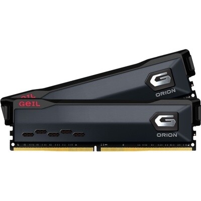 Модуль памяти GeIL DDR4 16Gb (2x8Gb) 3600MHz pc-28800 Orion CL18 Titanium Grey
