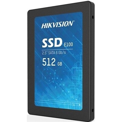 SSD Hikvision E100 2,5" 512GB SATAIII 3D TLC HS-SSD-E100/512G