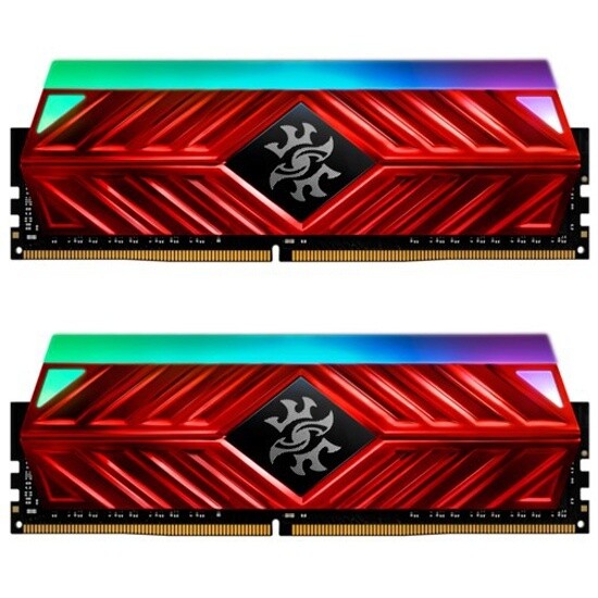 Модуль памяти ADATA DDR4 16Gb (2x8Gb) 3600MHz pc-28800 XPG Spectrix D41 RGB red