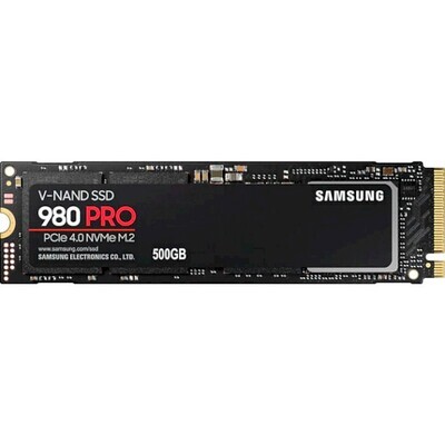SSD SAMSUNG 980 Pro 500GB M.2 NVMe (MZ-V8P500BW)