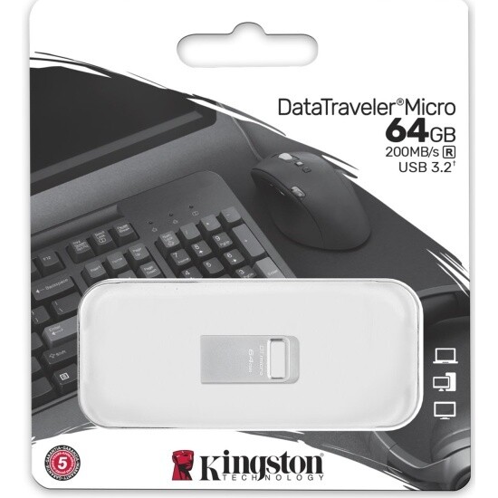 USB флешка 64Gb Kingston DTMC3G2/64GB USB 3.2 Gen 1