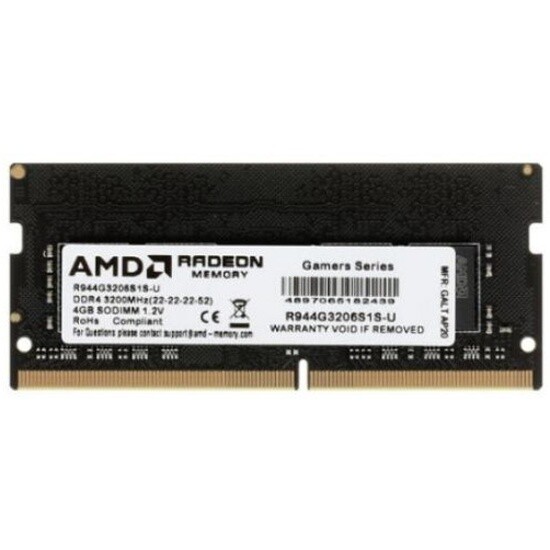 Модуль памяти AMD DDR4 4Gb 3200MHz pc-25600 (R944G3206S1S-UO) oem