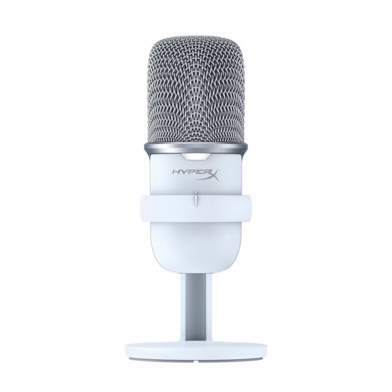 Микрофон игровой (для стриминга) HyperX SoloCast, белый