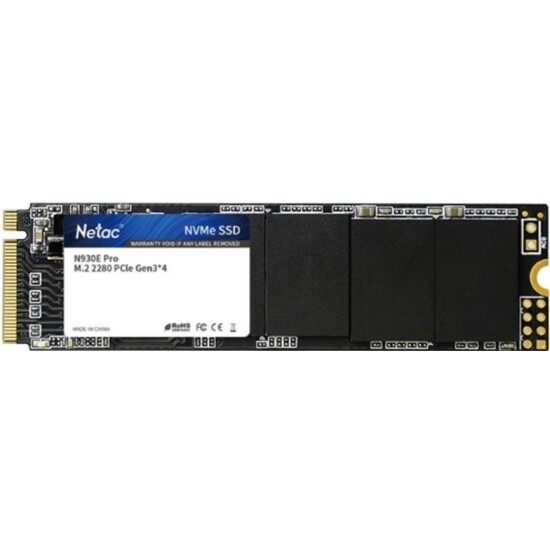 SSD диск NETAC M.2 (2280) N930E Pro 1.0 Tb PCIe NVMe 3.0 x4 TLC NT01N930E-001T-E4X