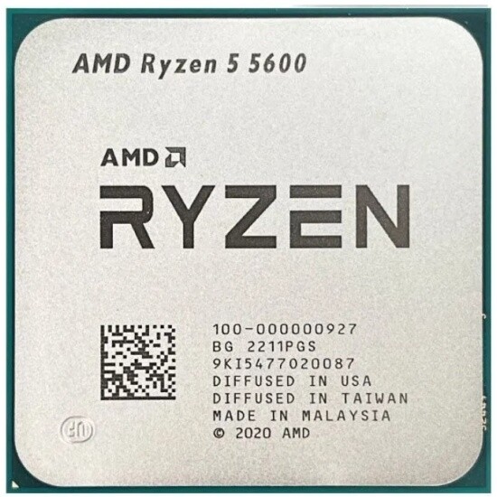 Процессор AMD Ryzen 5 5600 AM4 OEM