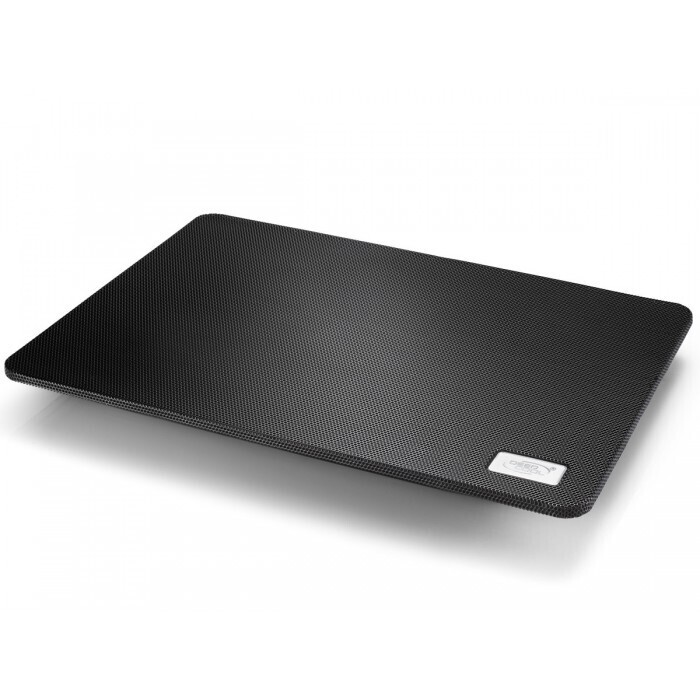 Подставка для ноутбука Deepcool N1 BLACK до 15,6 , cупертонкий 2,6см, 180мм вентилятор, черный